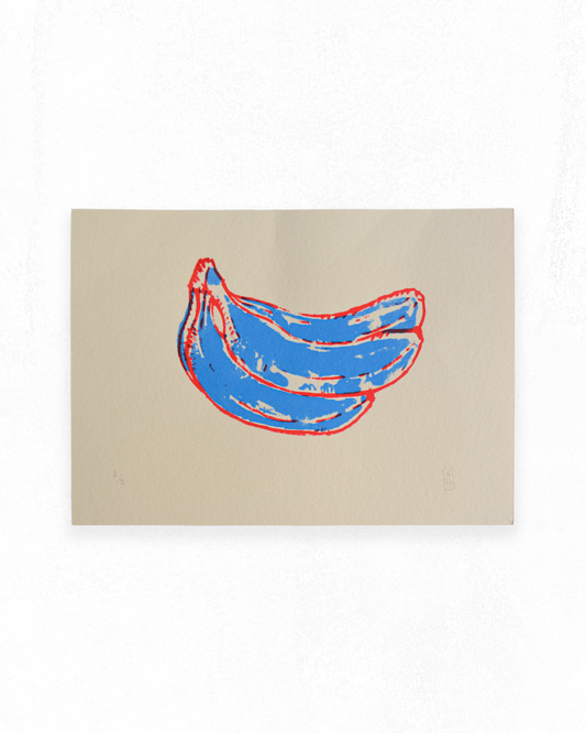 Musa paradisiaca azul y roja